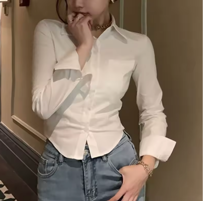 Chemise style coréen