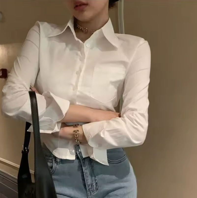 Chemise style coréen