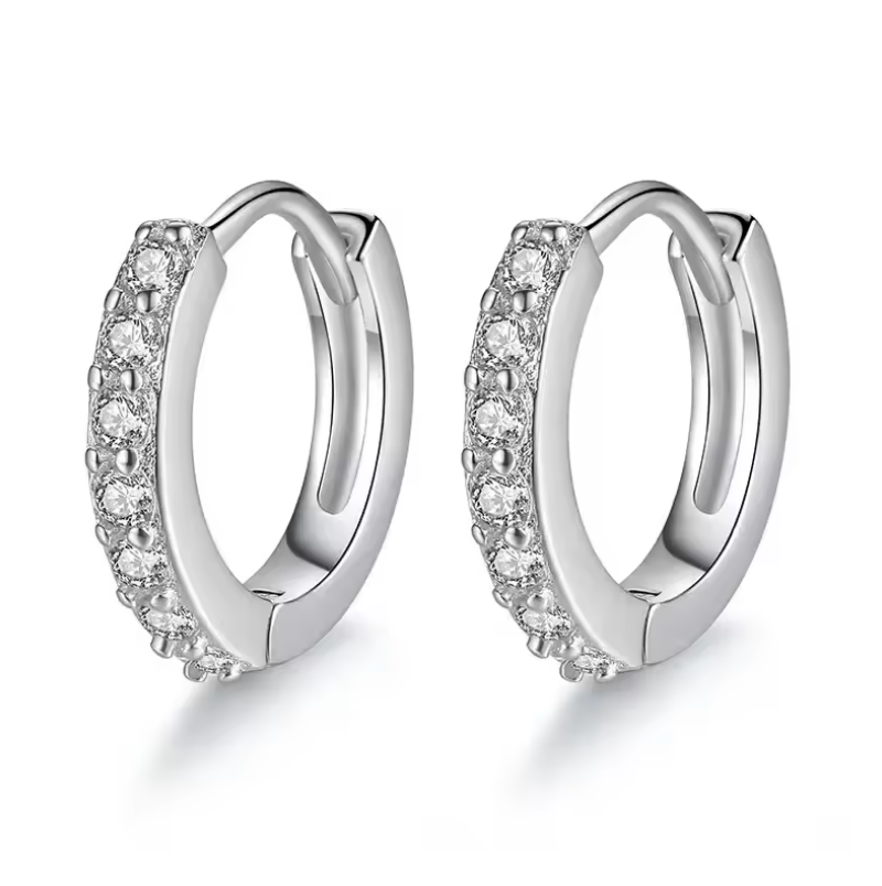Boucles d'oreilles ronde