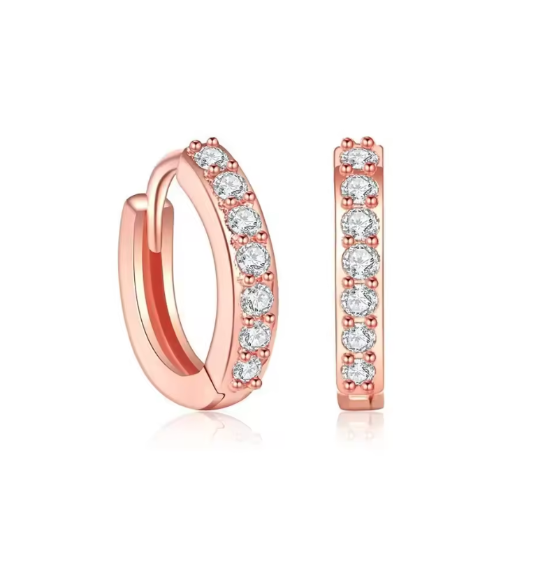 Boucles d'oreilles ronde
