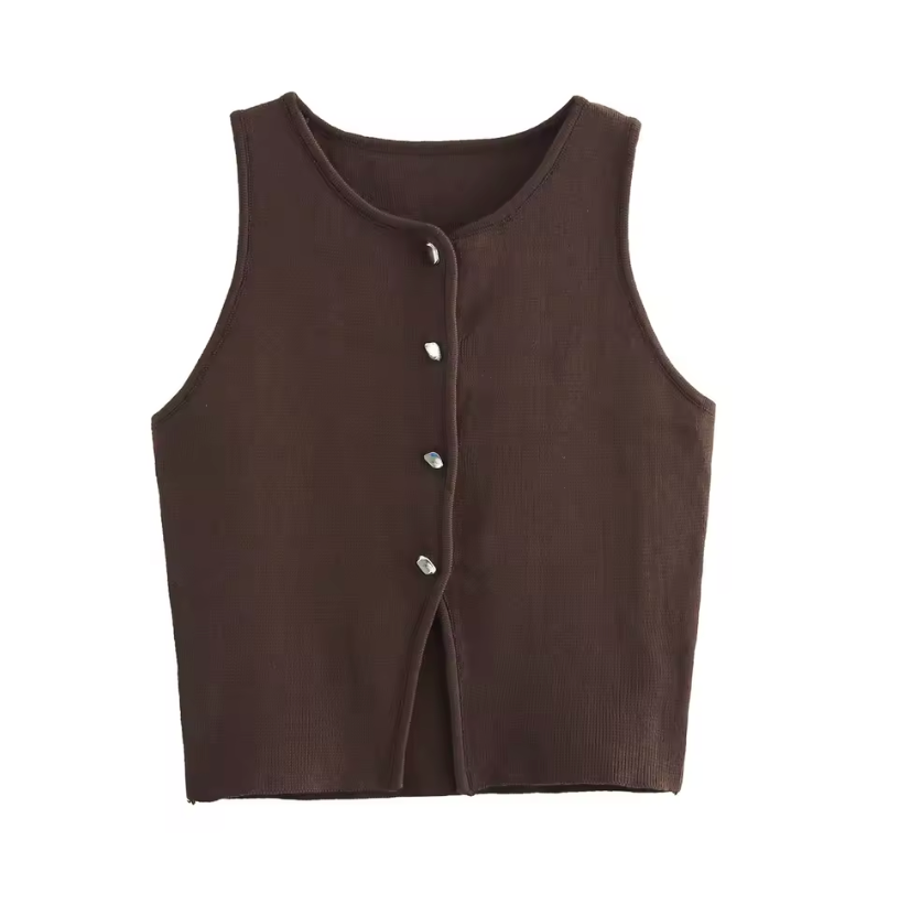 Cardigan sans manches