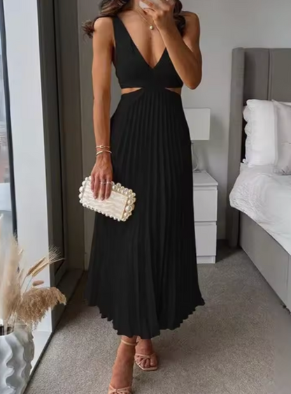 Robe d'été plissé