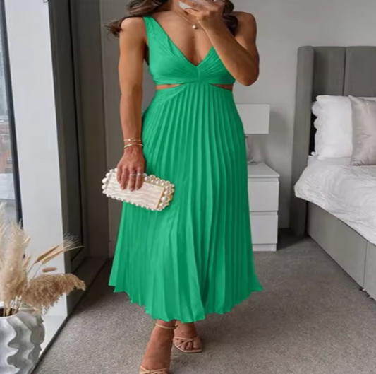 Robe d'été plissé