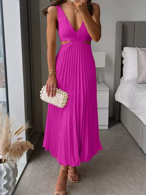 Robe d'été plissé
