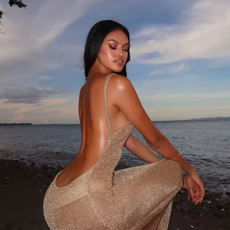 Robe à paillettes