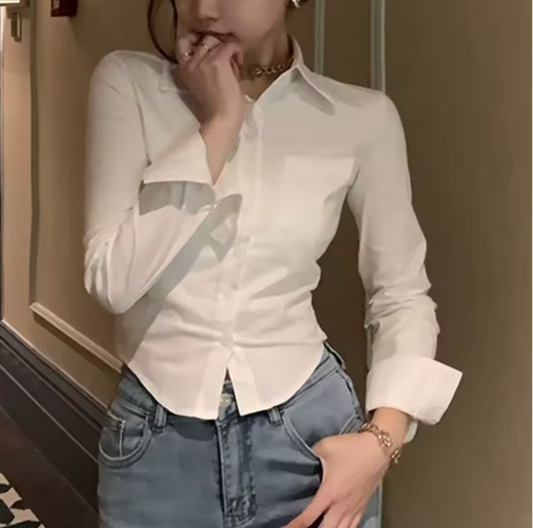 Chemise style coréen