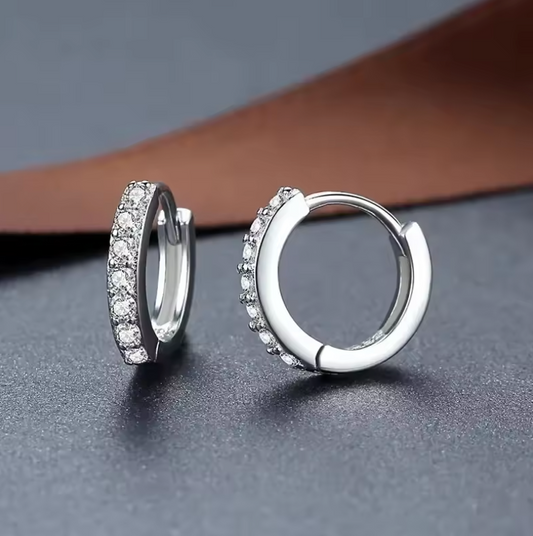 Boucles d'oreilles ronde