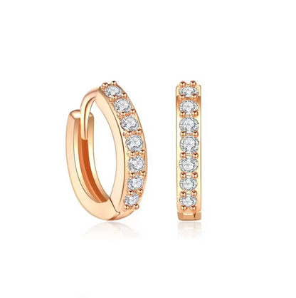 Boucles d'oreilles ronde
